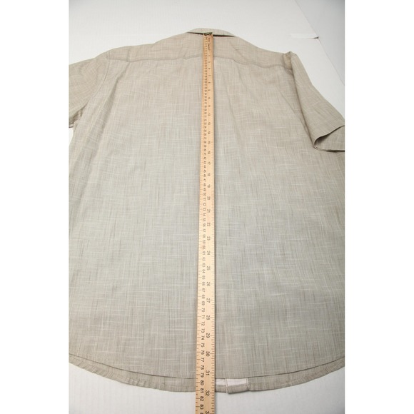 Kuhl Karib Shirt Mens 2XL Beige Short Sleeve Button Front Hiking 7259 - Picture 10 of 12